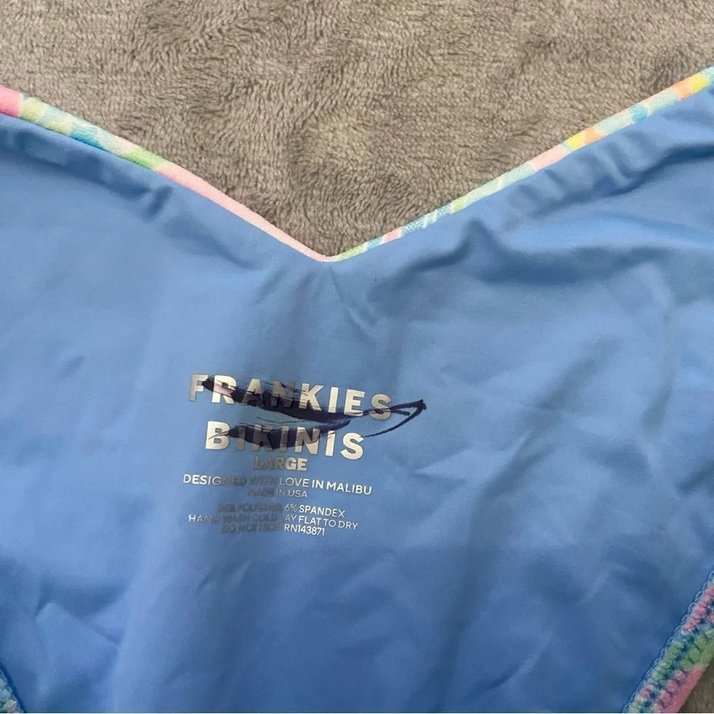 New! Frankie’s Enzo bikini bottom in sunshower 24144